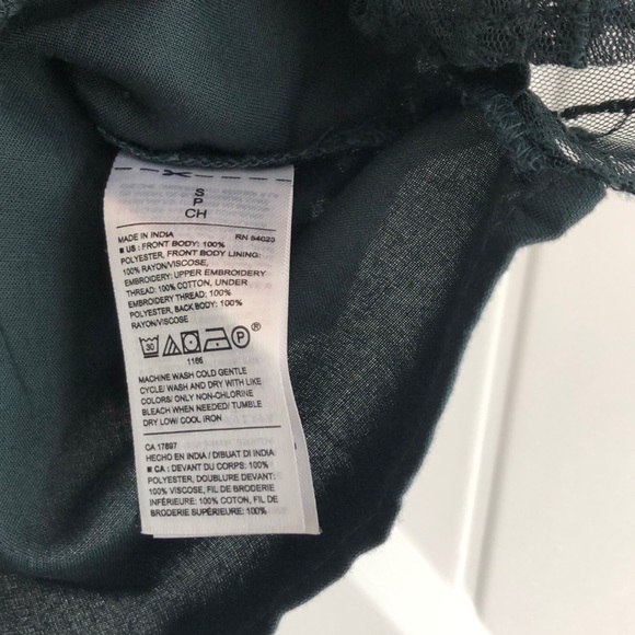 Lace Tank, sz S - Picture 3 of 6